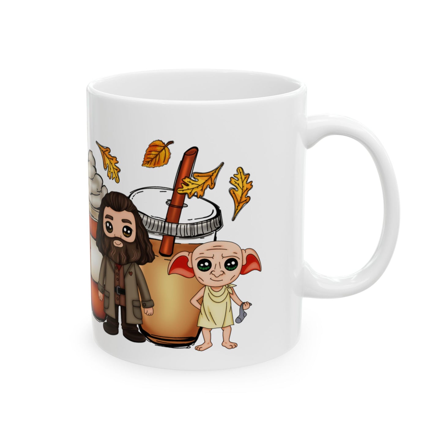 Hp and Friends Fall Ceramic Mug, (11oz, 15oz)