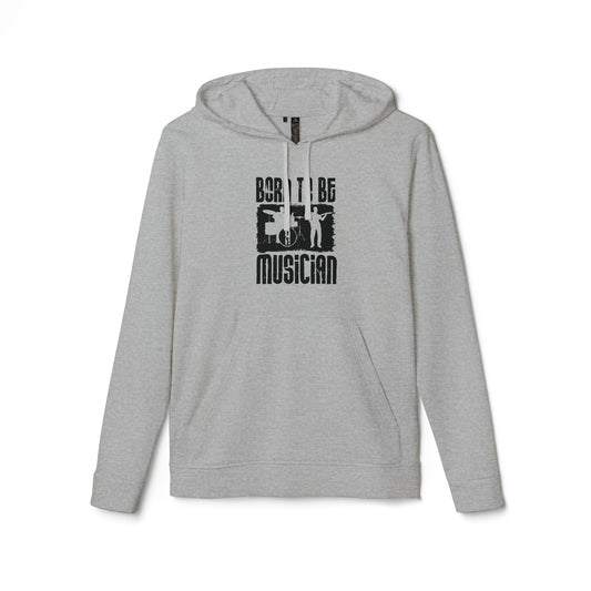 Born to be a Musician!! adidas® Unisex Fleece Hoodie