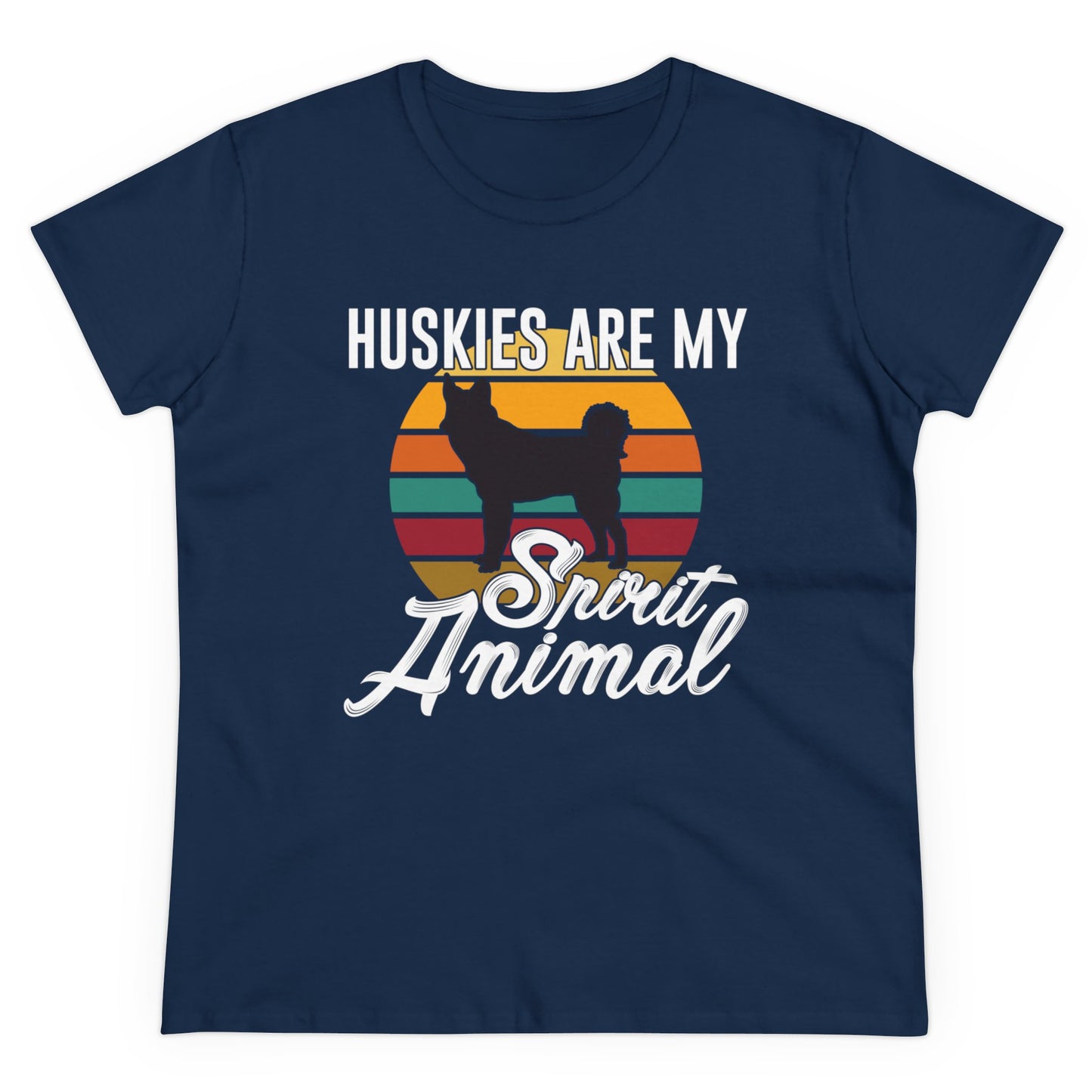 Huskies Women's Midweight Cotton Tee