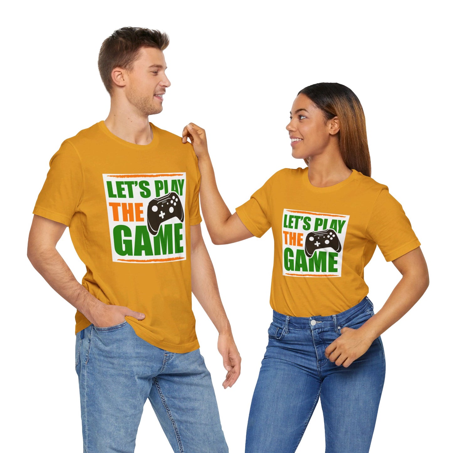 Play the game Unisex Jersey Short Sleeve Tee Colors