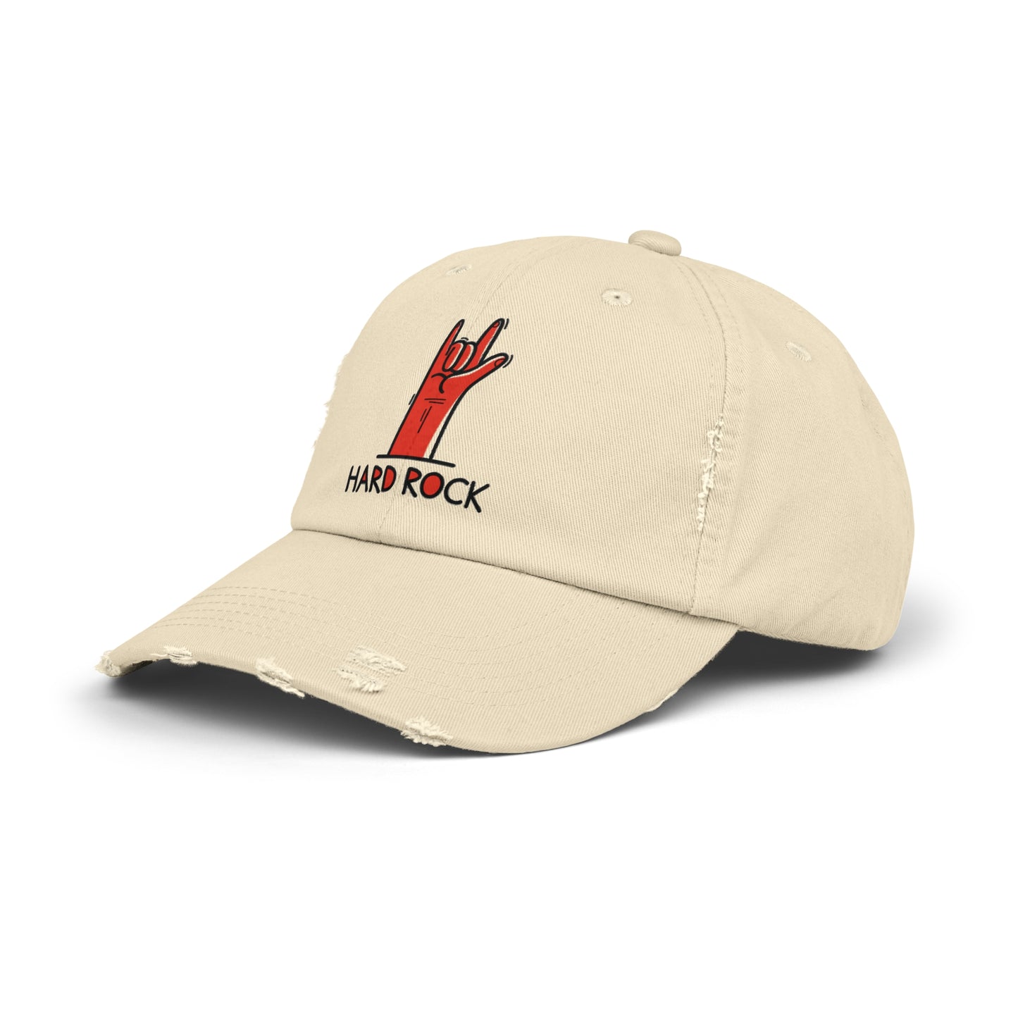 Hard Rock Unisex Distressed Cap