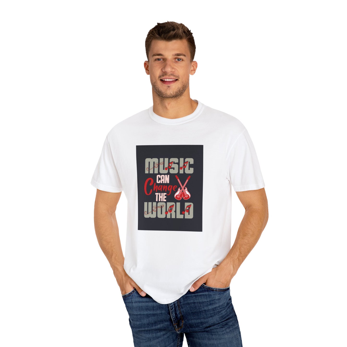 Music Unisex Garment-Dyed T-shirt