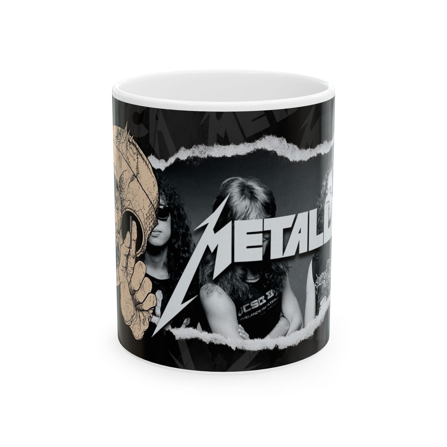 Metallica Ceramic Mug, 11oz