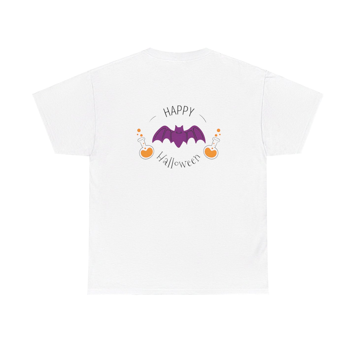 Happy Halloween Girls Unisex Heavy Cotton Tee