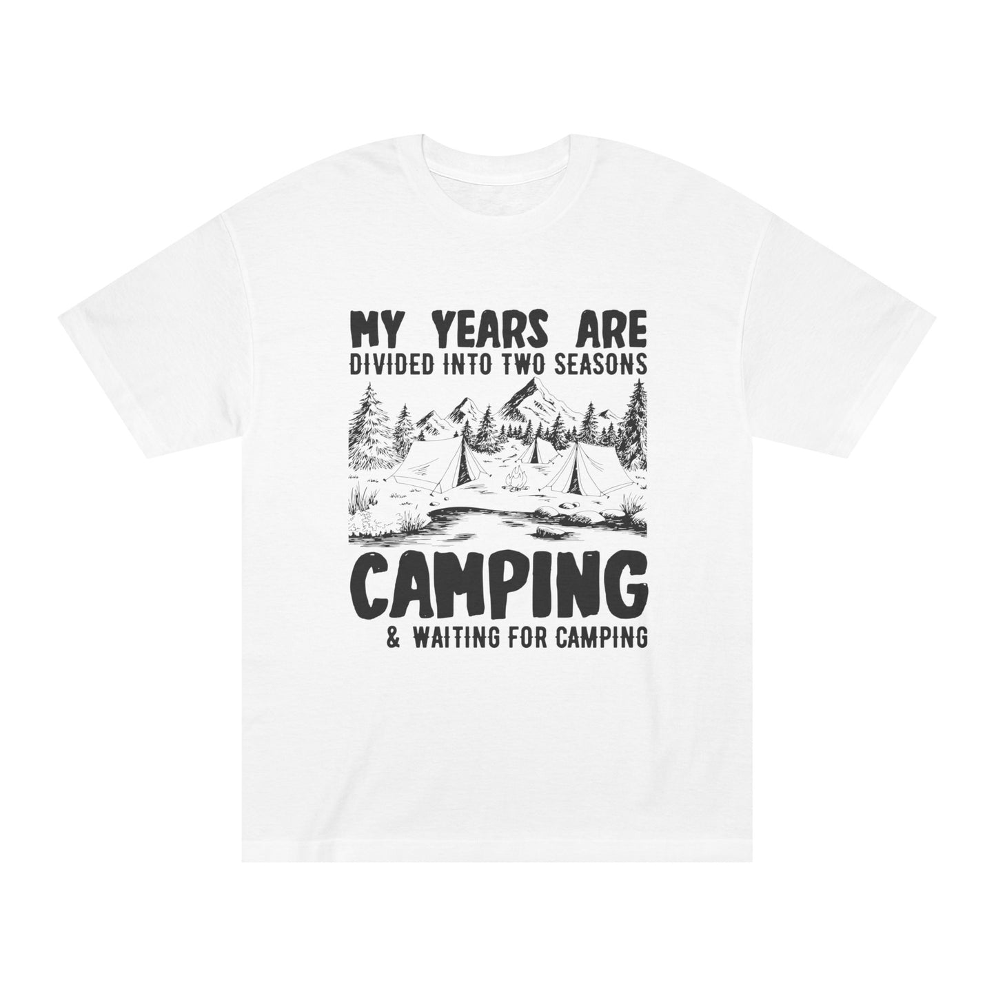 waiting for camping Unisex Classic Tee