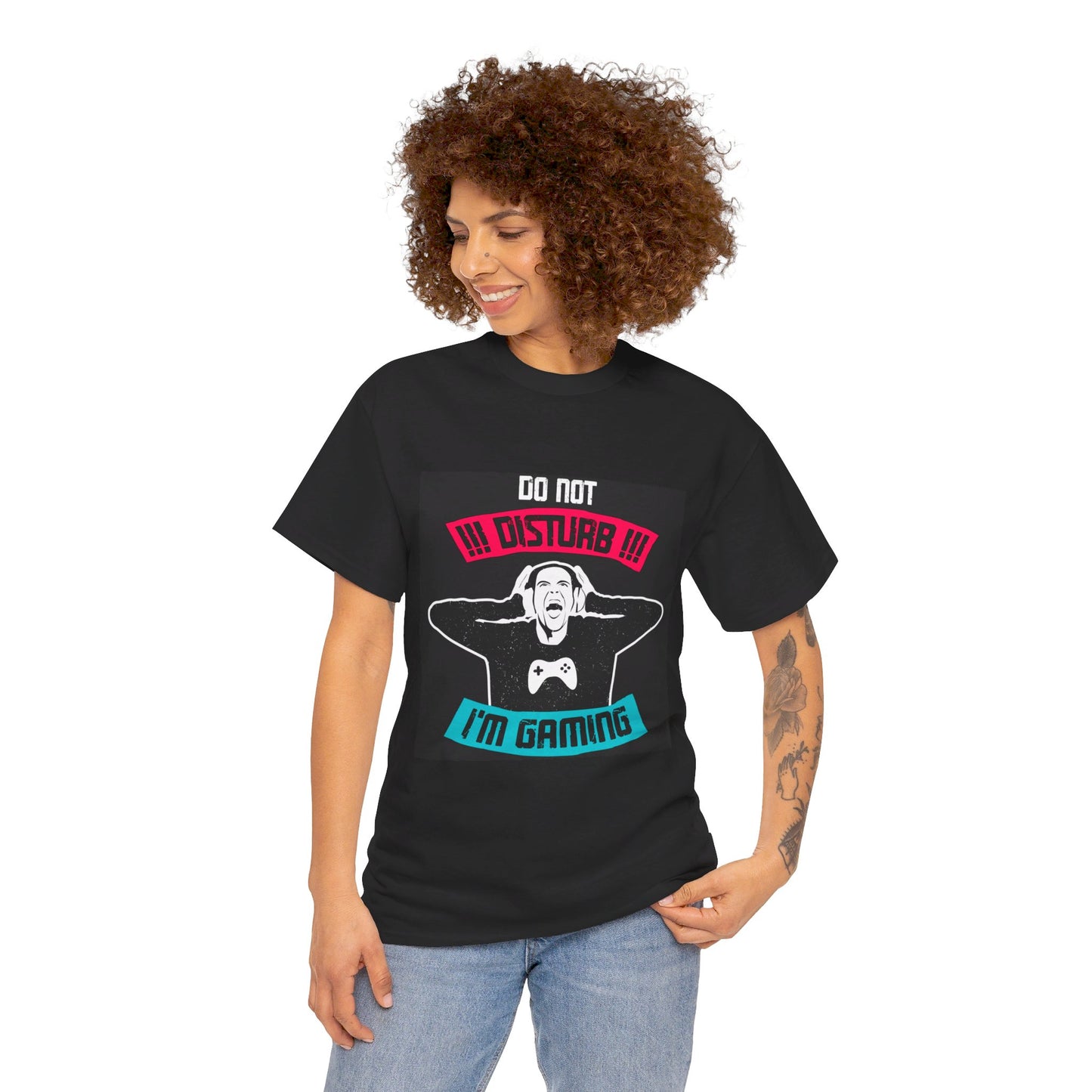 Do not Disturb I’m Gaming Unisex Heavy Cotton Tee