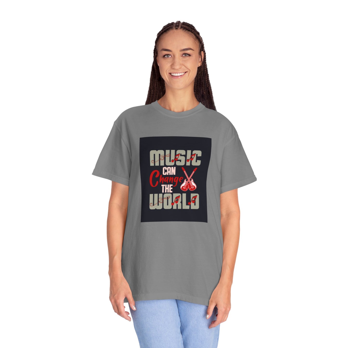 Music Unisex Garment-Dyed T-shirt