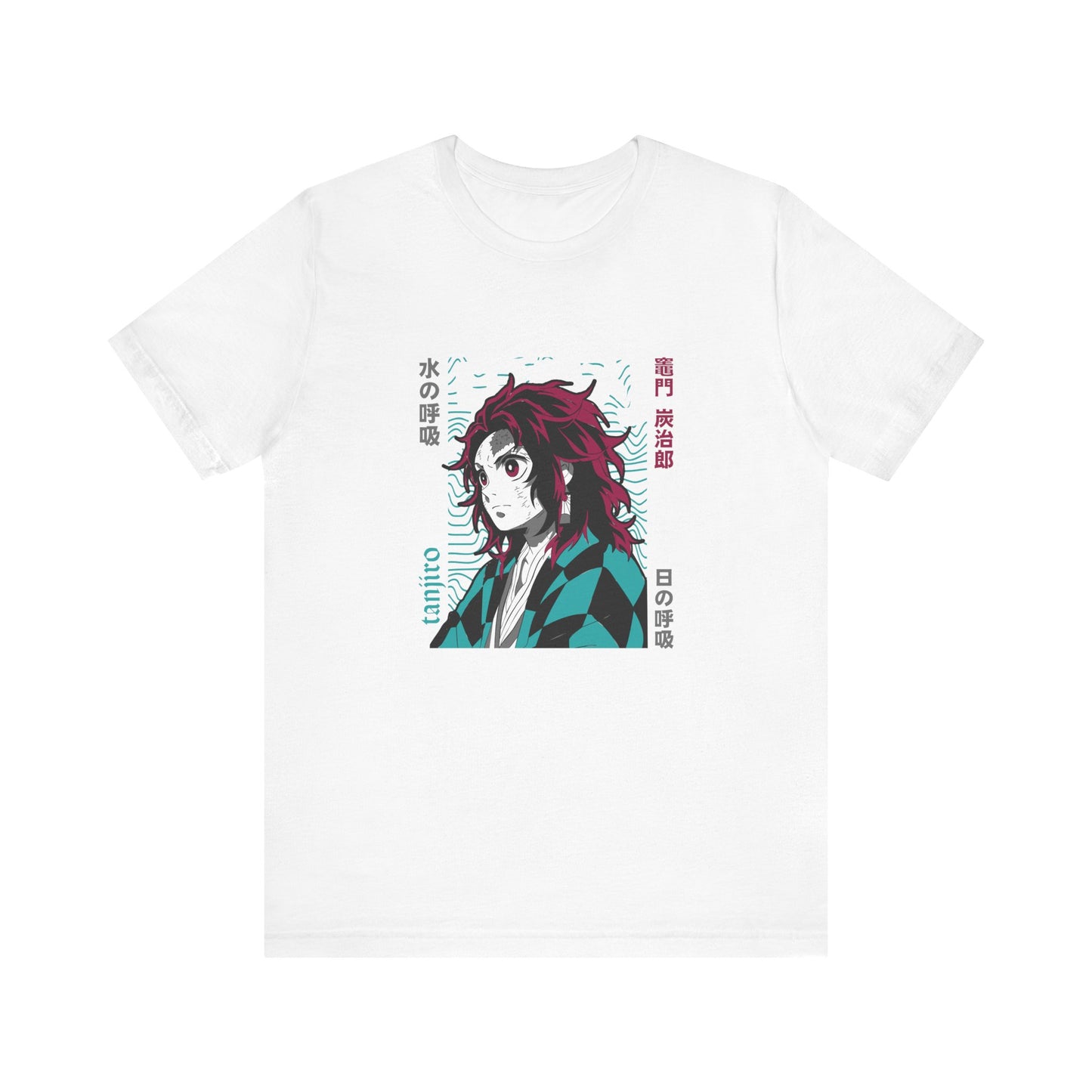 Damon slayer TANJIRO Unisex Jersey Short Sleeve Tee Colors