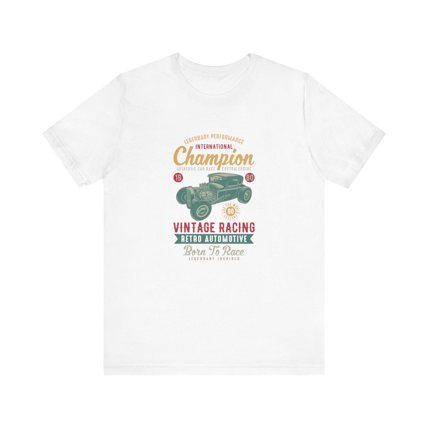 Car Champion Unisex Jersey Short Sleeve Tee Colors