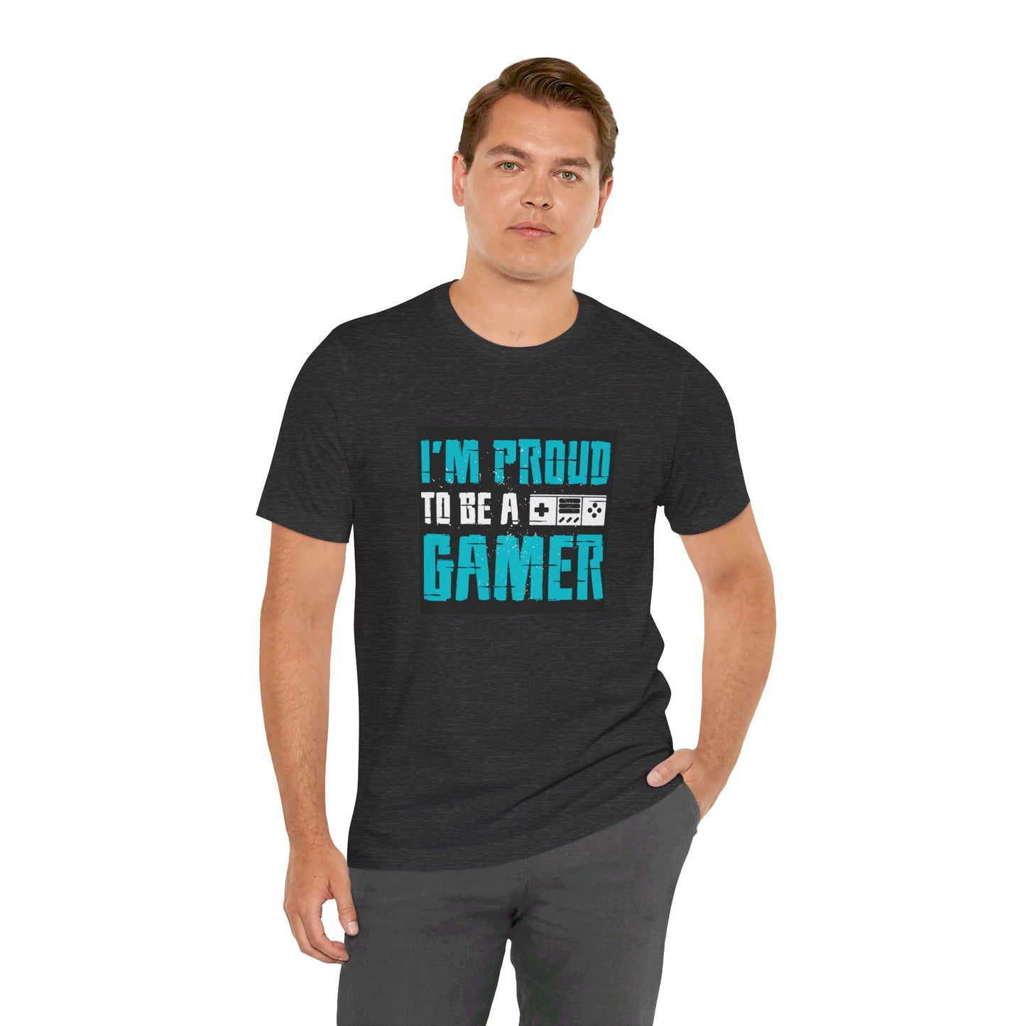 Proud Gamer Unisex Jersey Short Sleeve Tee Colors