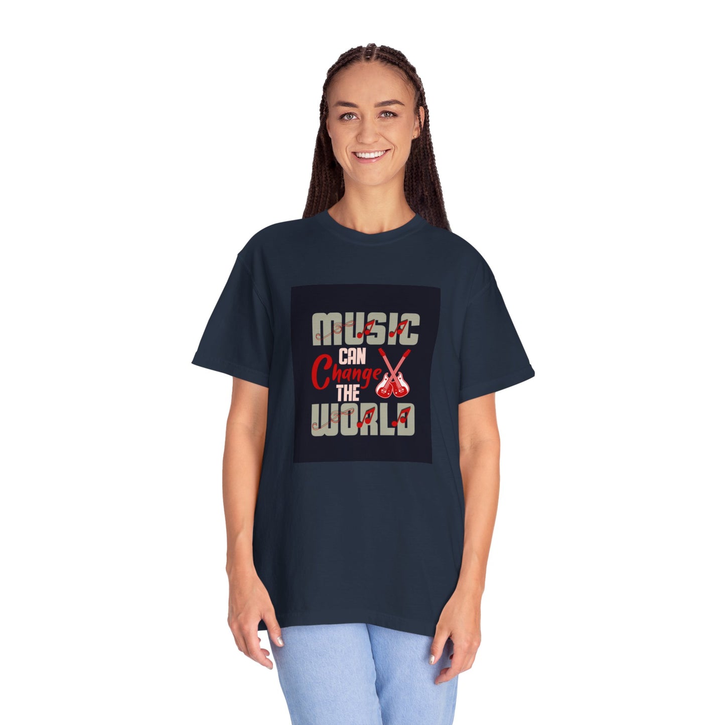 Music Unisex Garment-Dyed T-shirt