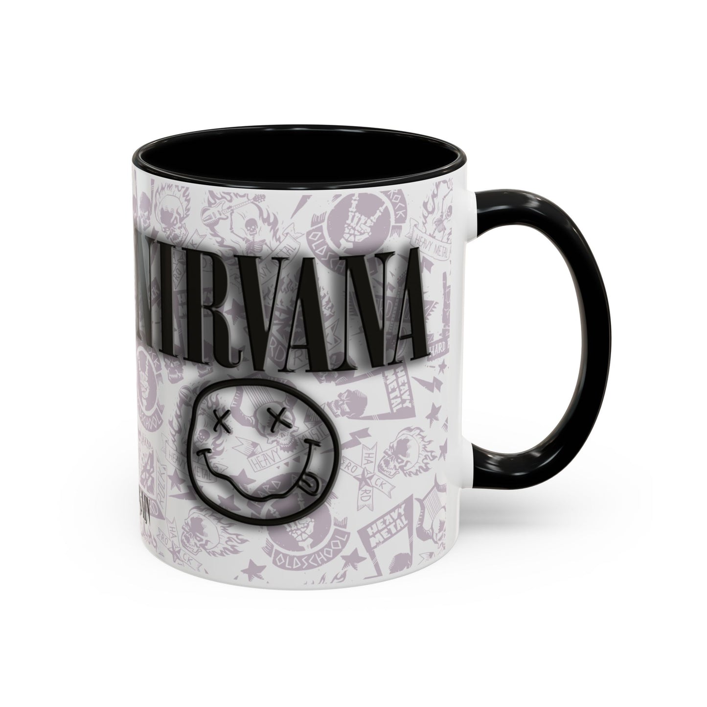 Curt Cobain Accent Coffee Mug, 11oz