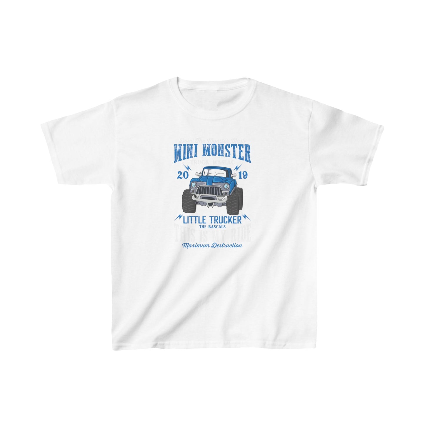 Munster truck Kids Heavy Cotton™ Tee