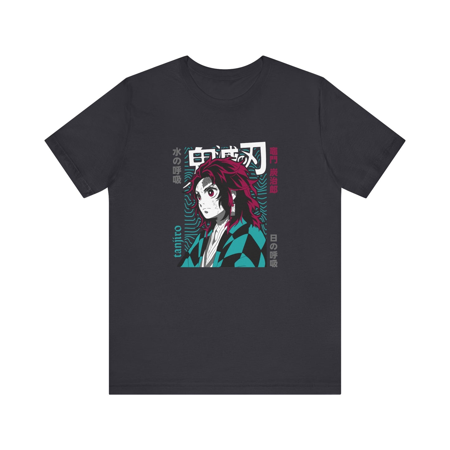 Damon slayer TANJIRO Unisex Jersey Short Sleeve Tee Colors