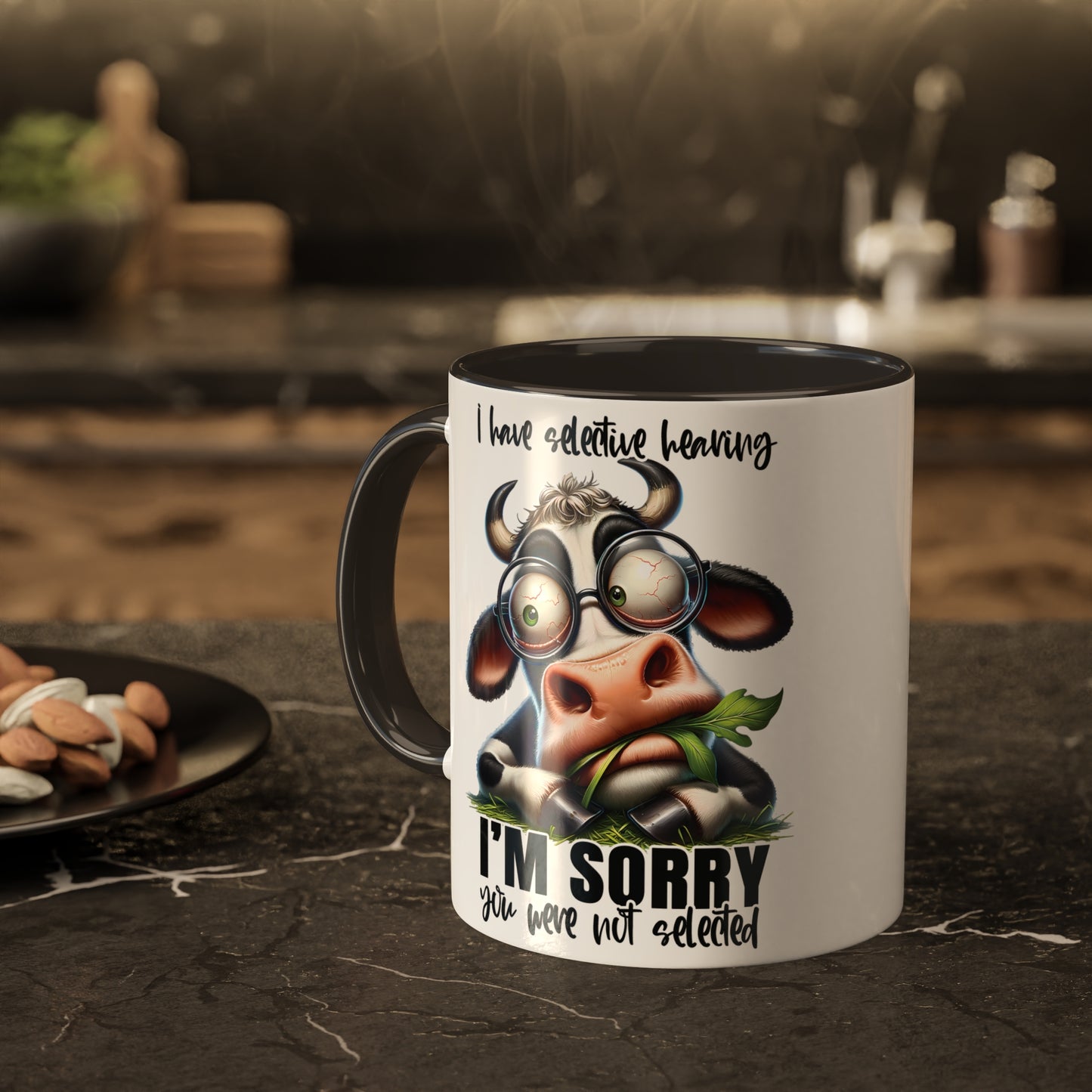 Cow, Funny Designs Colorful Mugs, 11oz