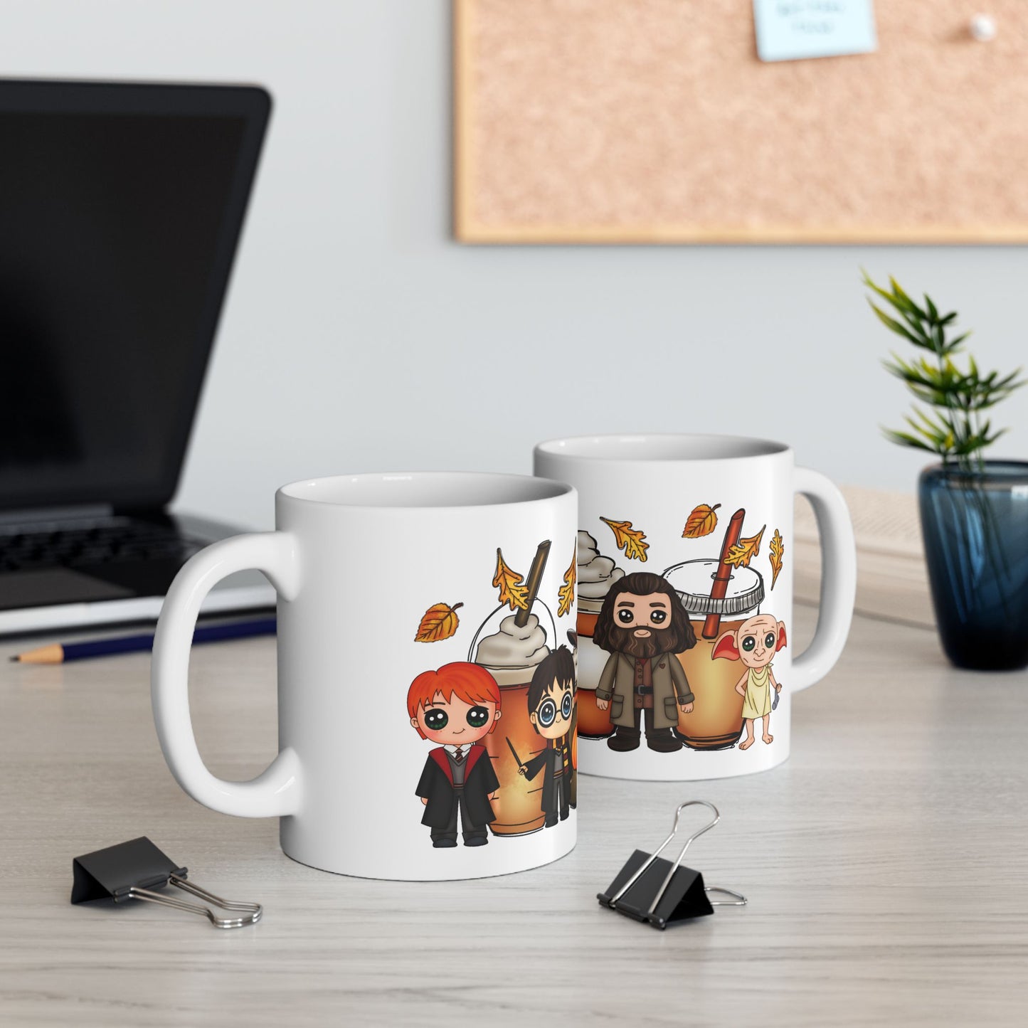 Hp and Friends Fall Ceramic Mug, (11oz, 15oz)