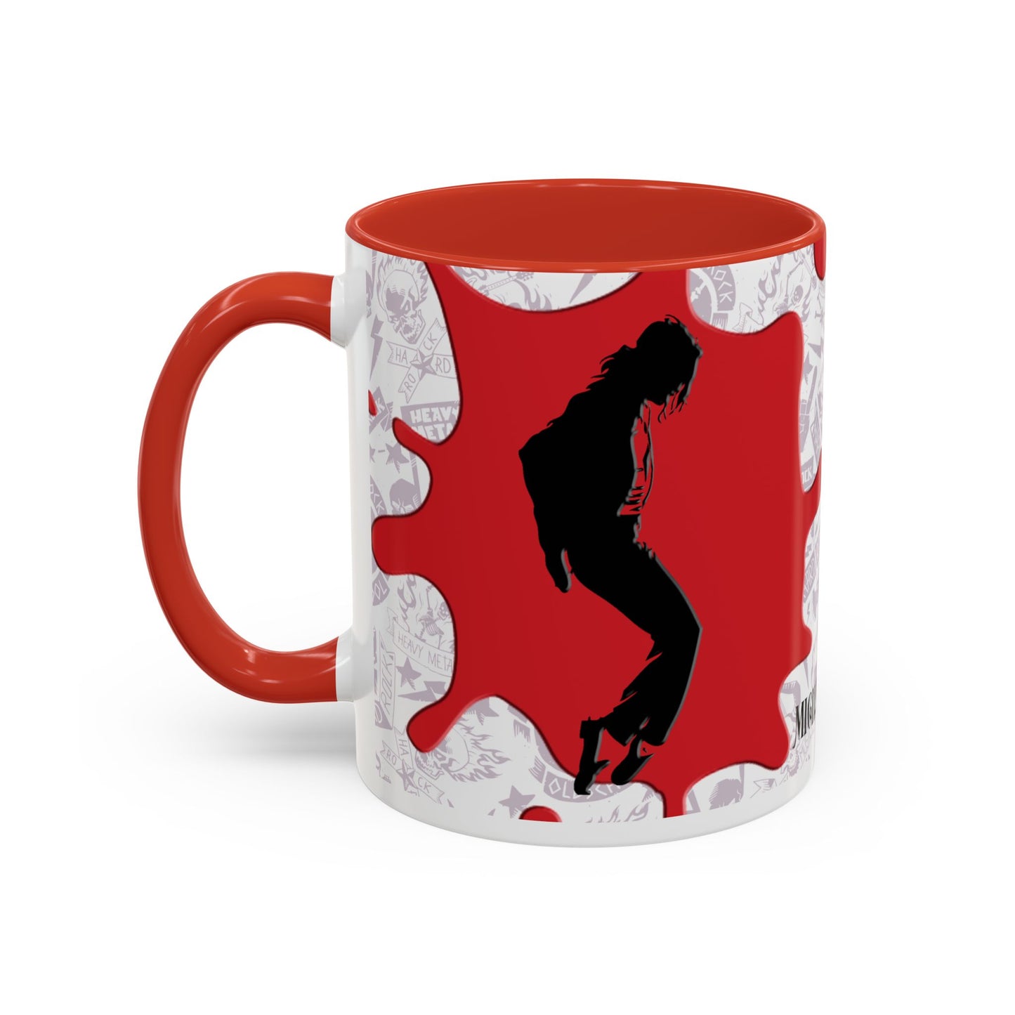 Micheal Jackson Accent Coffee Mug, 11oz