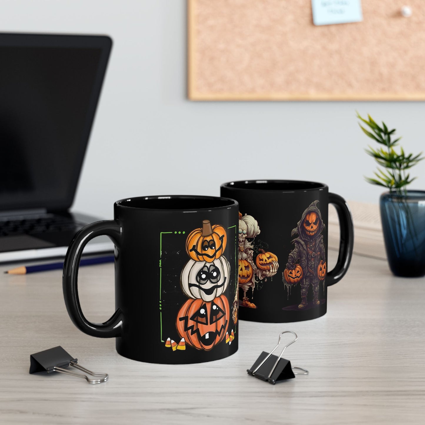 Halloween fest Black Mug (11oz, 15oz)