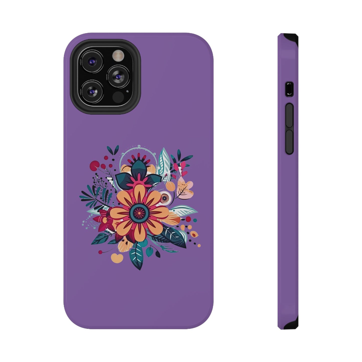 Flowers Impact-Resistant Cases