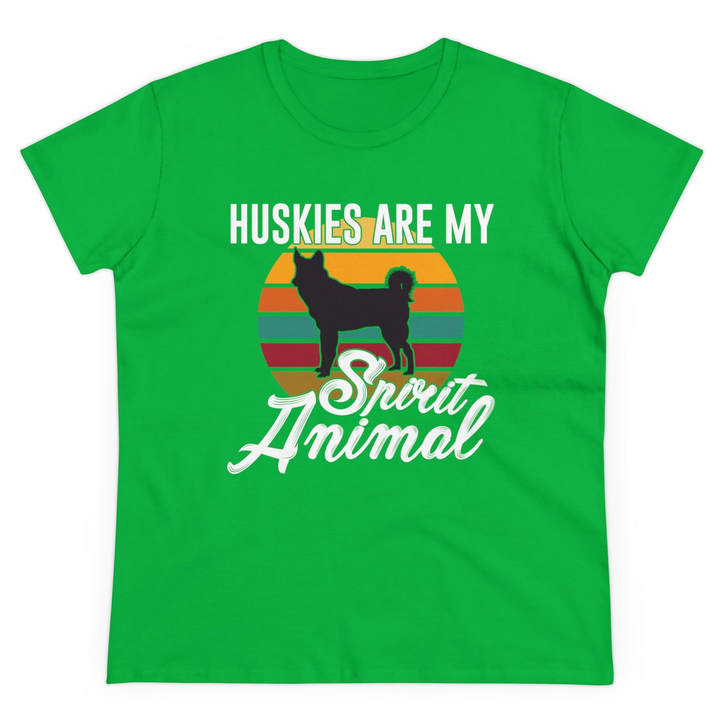 Huskies Women's Midweight Cotton Tee