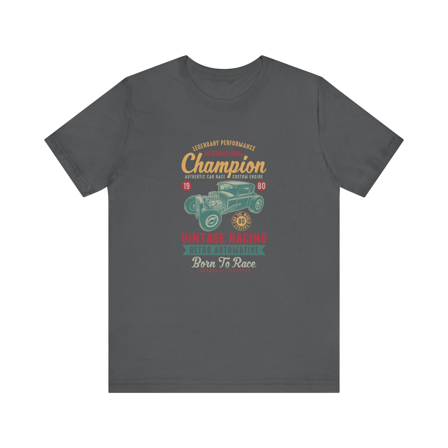 Car Champion Unisex Jersey Short Sleeve Tee Colors