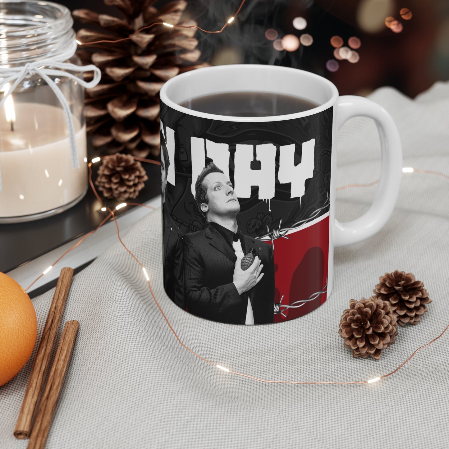 Green Day band Mug 11oz