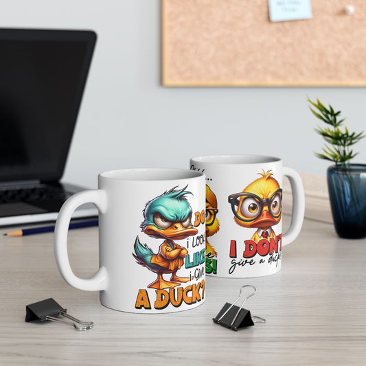 Angry Ducks Ceramic Mug, (11oz, 15oz)