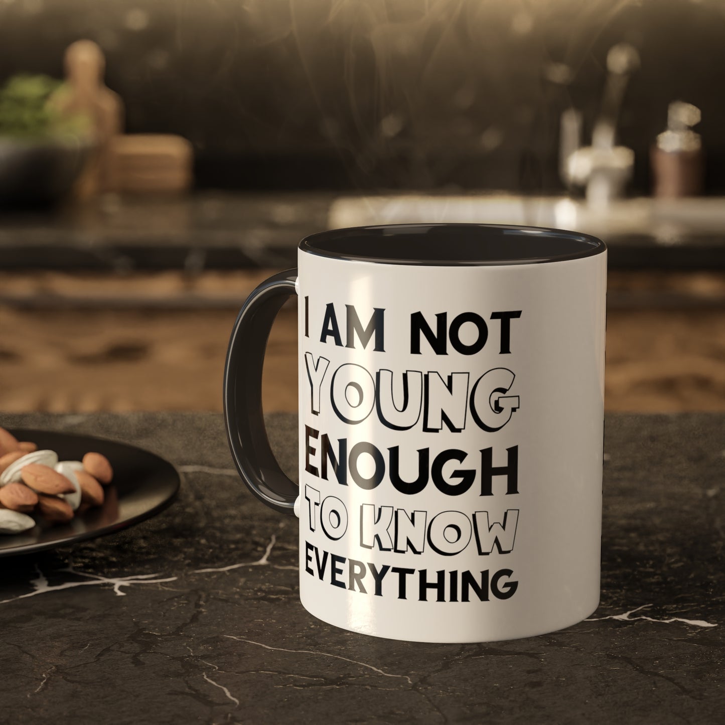 I’m not Young Enough Colorful Mugs, 11oz