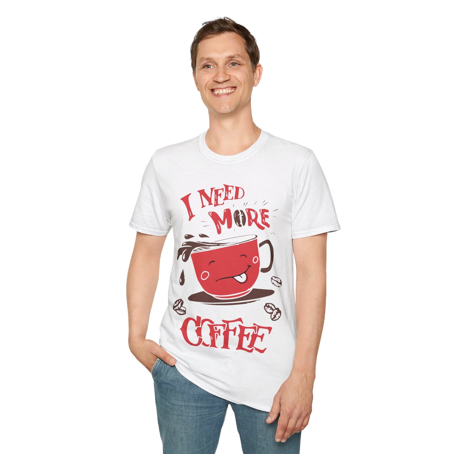 I need more Coffee Unisex Softstyle T-Shirt