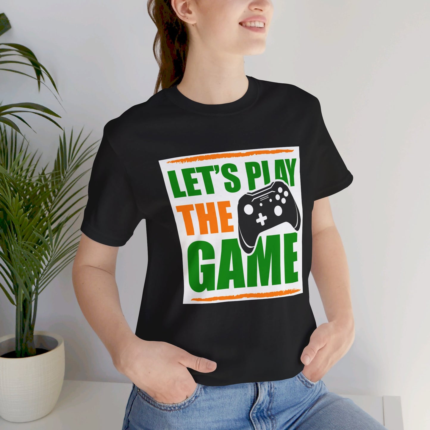 Play the game Unisex Jersey Short Sleeve Tee Colors