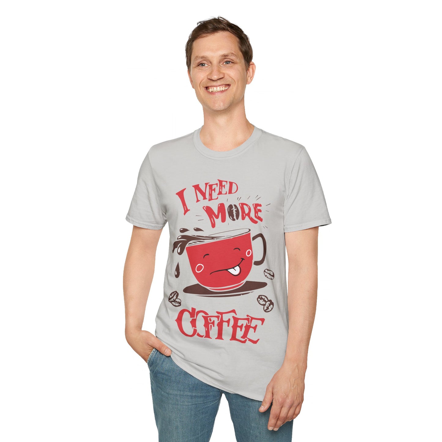 I need more Coffee Unisex Softstyle T-Shirt