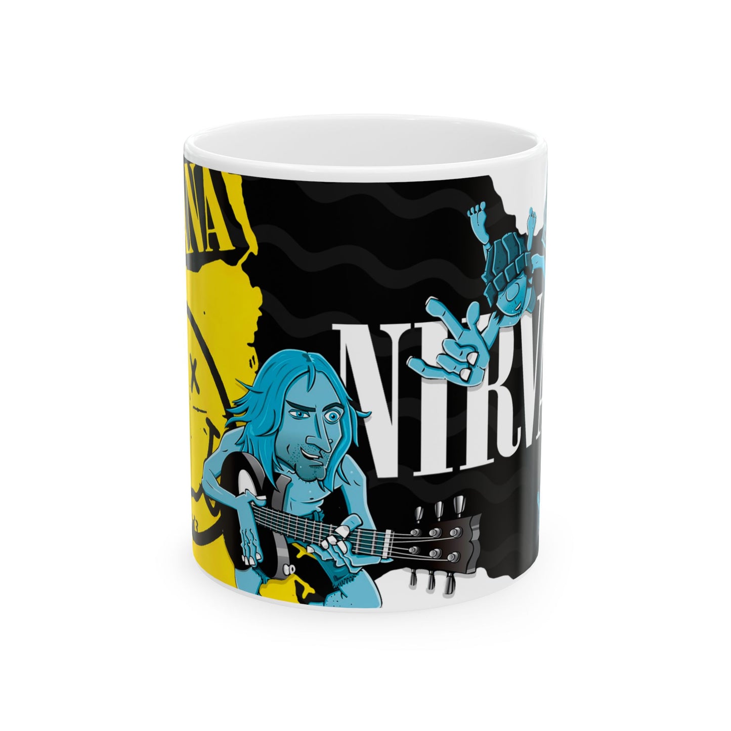 Nirvana animated Ceramic Mug, 11oz