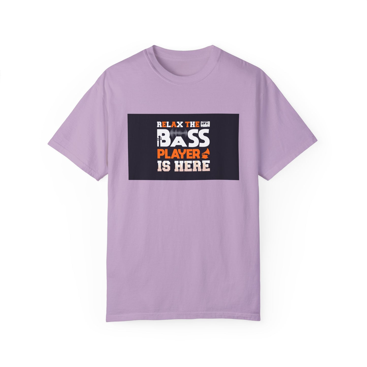 Bass player is here Unisex Garment-Dyed T-shirt