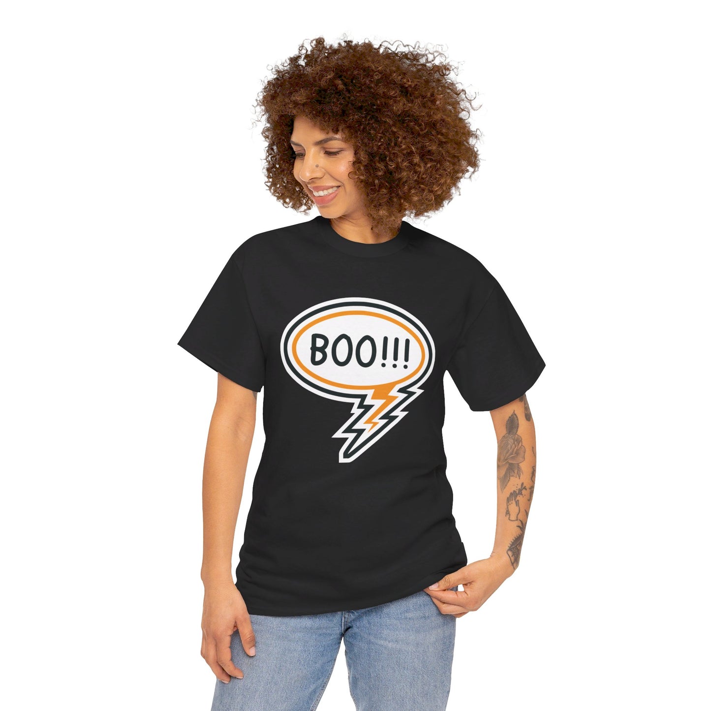 Boo!! Unisex Heavy Cotton Tee