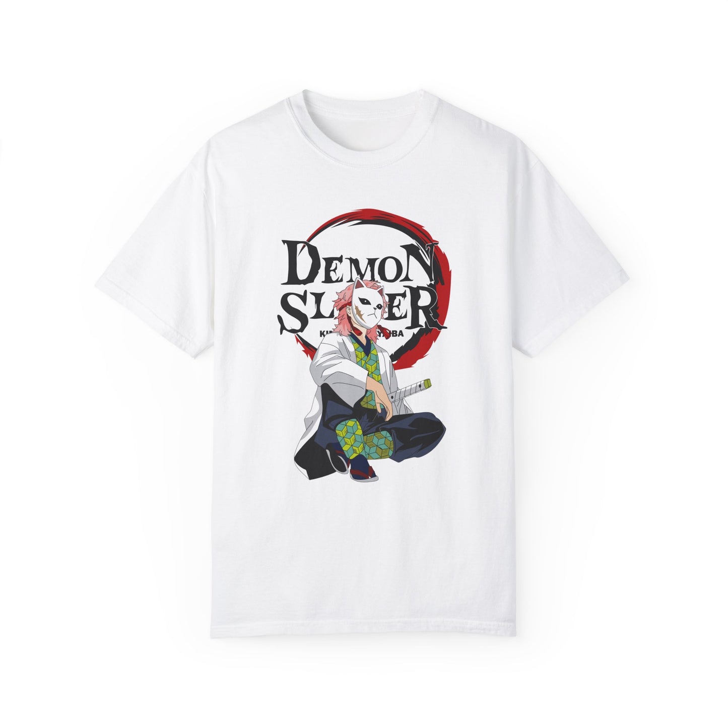 Damon Slayer Anime Unisex Garment-Dyed T-shirt