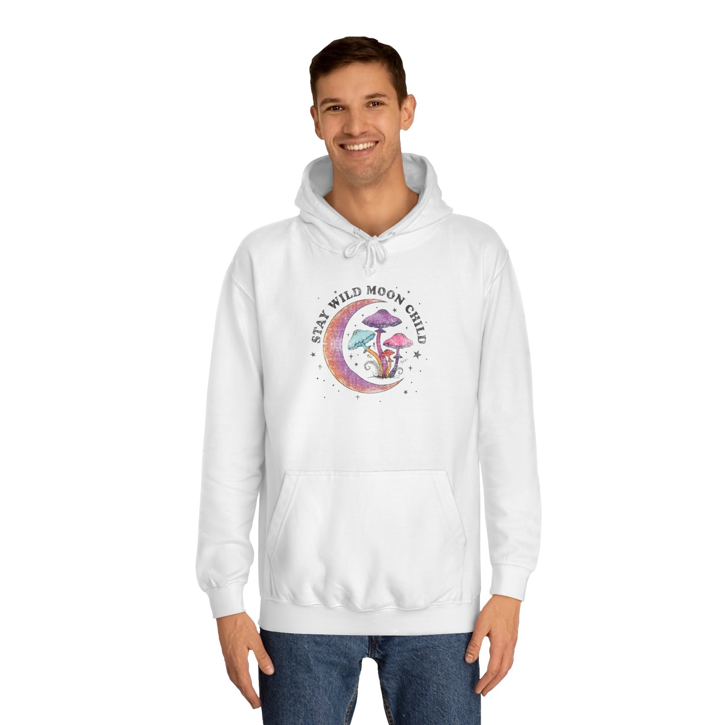 Stay Wild Unisex College Hoodie