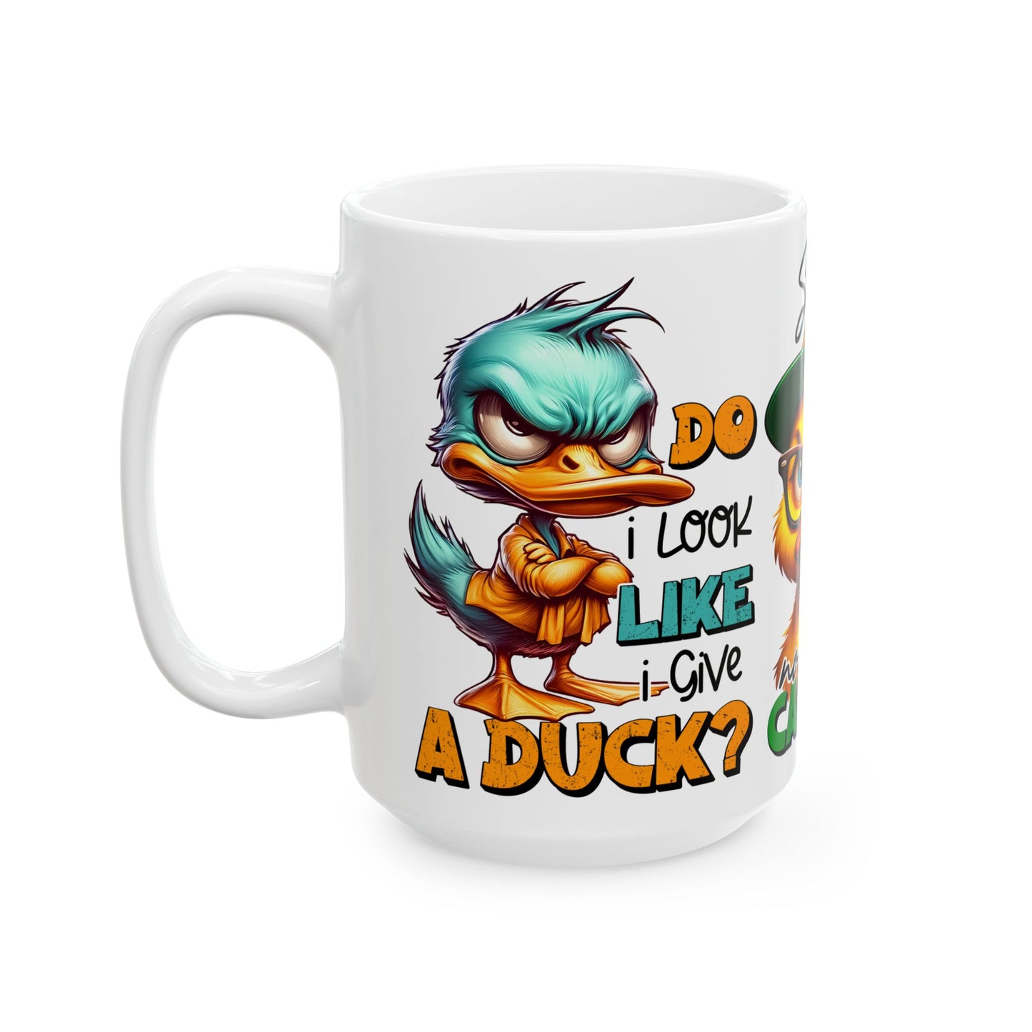 Angry Ducks Ceramic Mug, (11oz, 15oz)