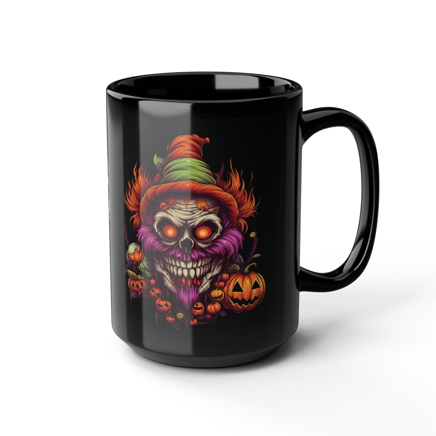 Halloween Skull Black Mug (11oz, 15oz)