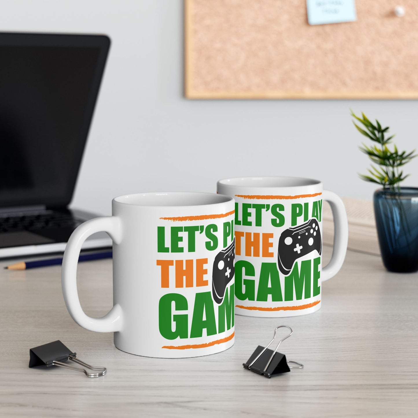 Let’s play the Game Ceramic Mug, (11oz, 15oz)