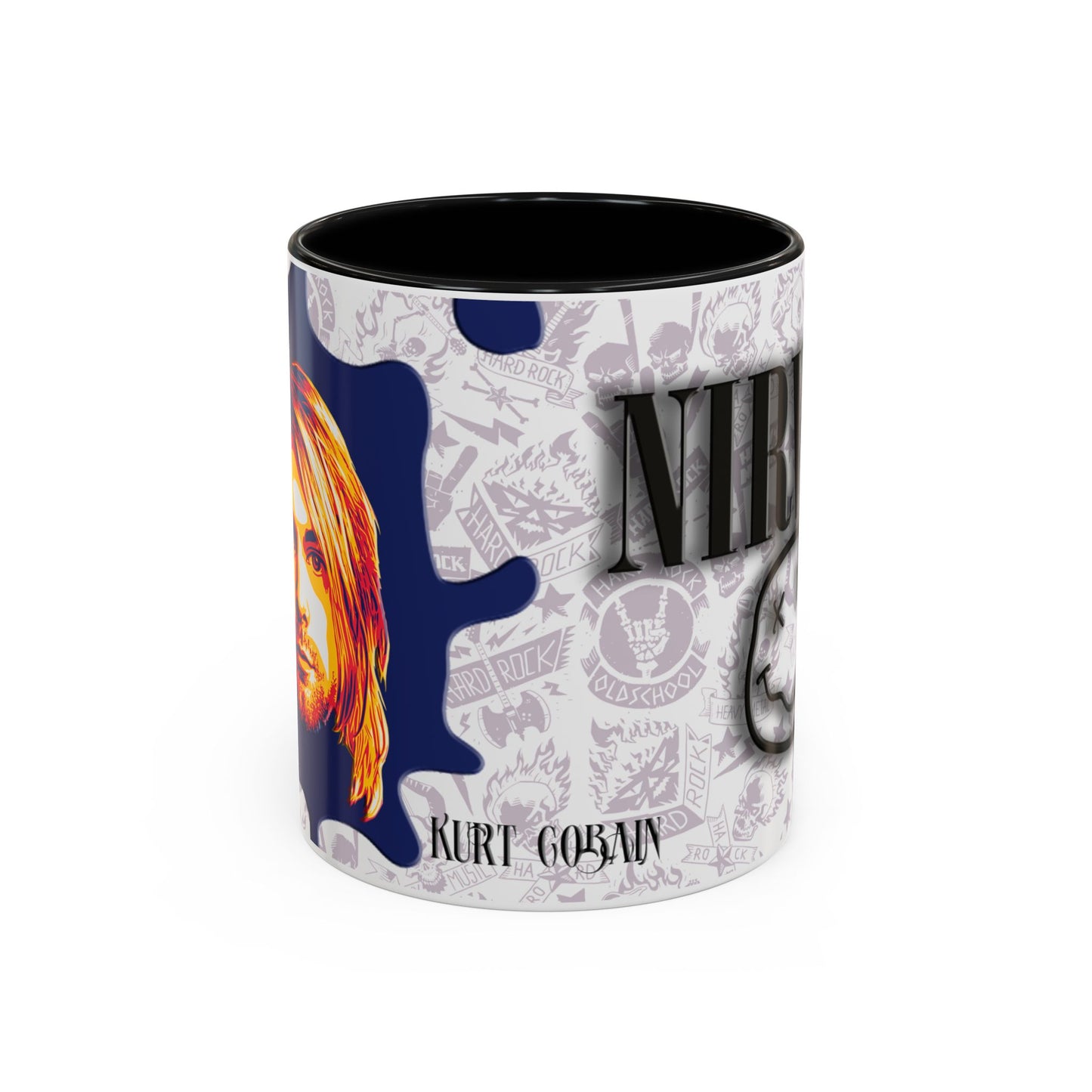 Curt Cobain Accent Coffee Mug, 11oz