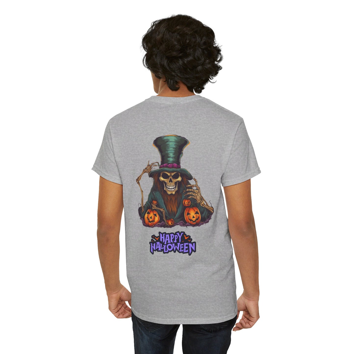 Happy Halloween Unisex Heavy Cotton Tee