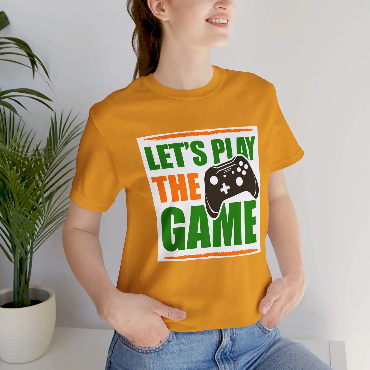 Play the game Unisex Jersey Short Sleeve Tee Colors