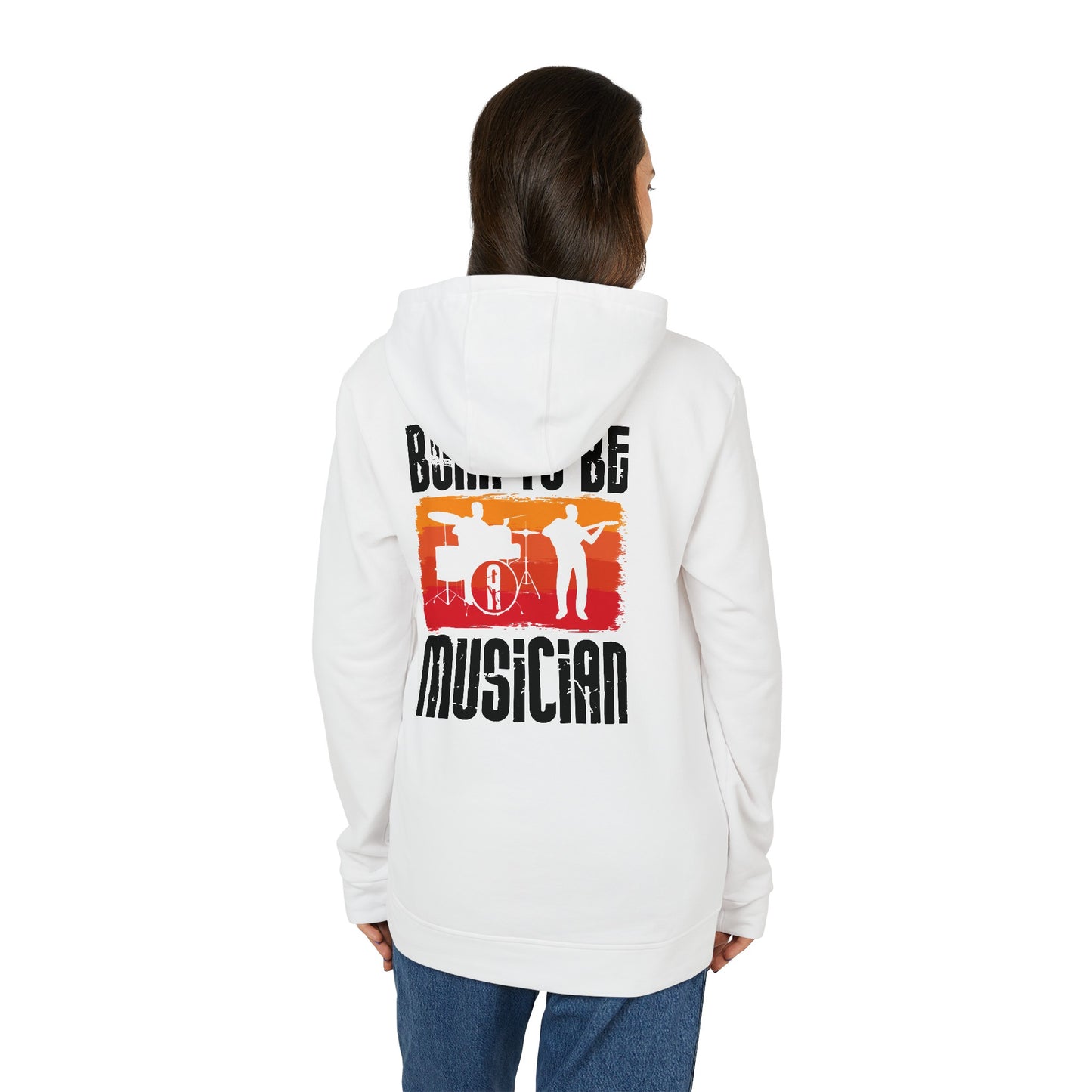 Born to be a Musician!! adidas® Unisex Fleece Hoodie