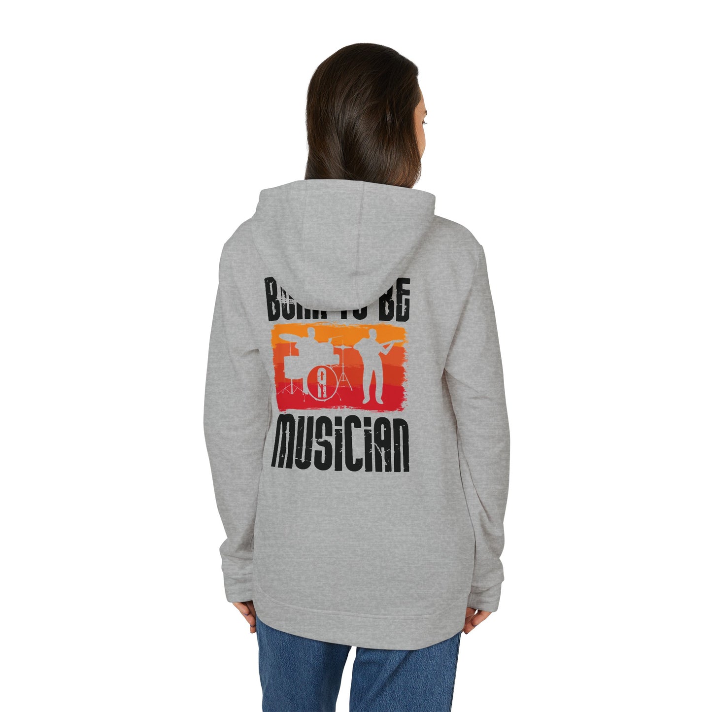 Born to be a Musician!! adidas® Unisex Fleece Hoodie