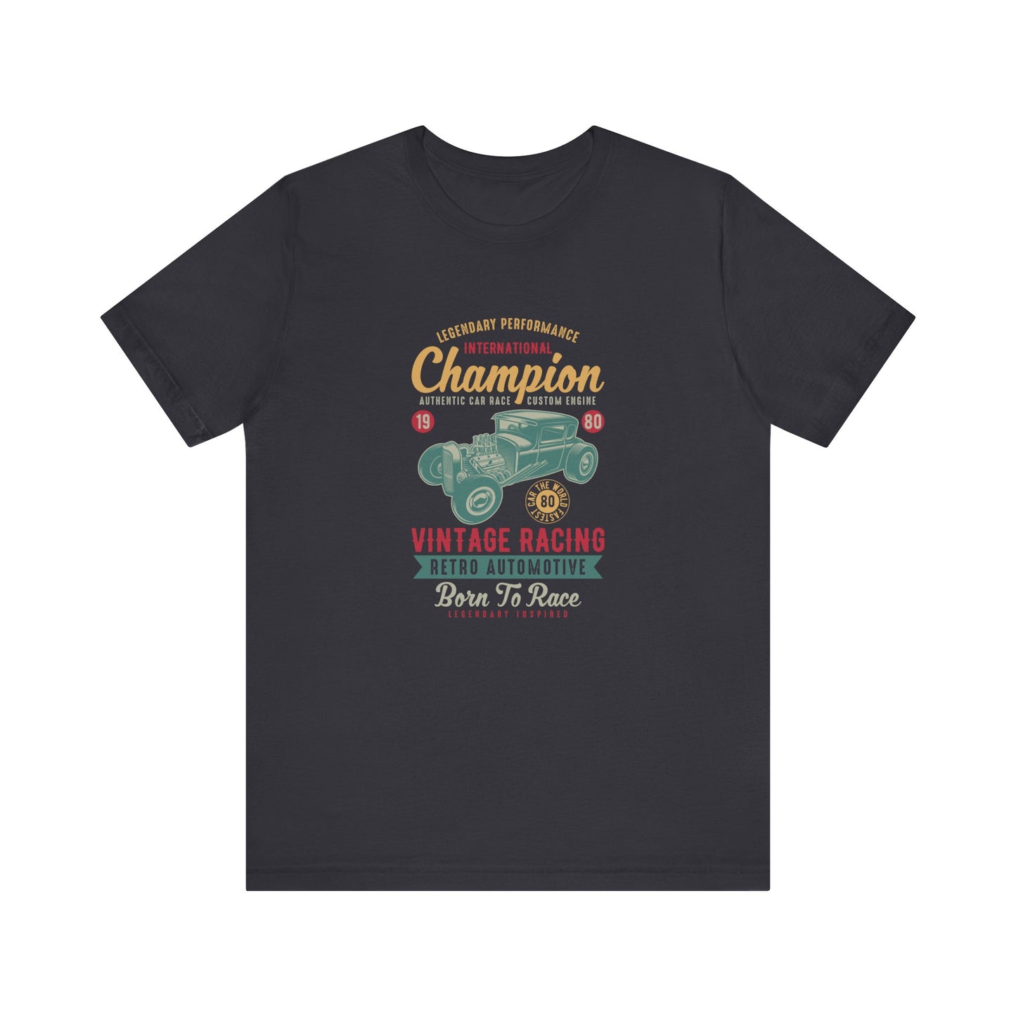 Car Champion Unisex Jersey Short Sleeve Tee Colors