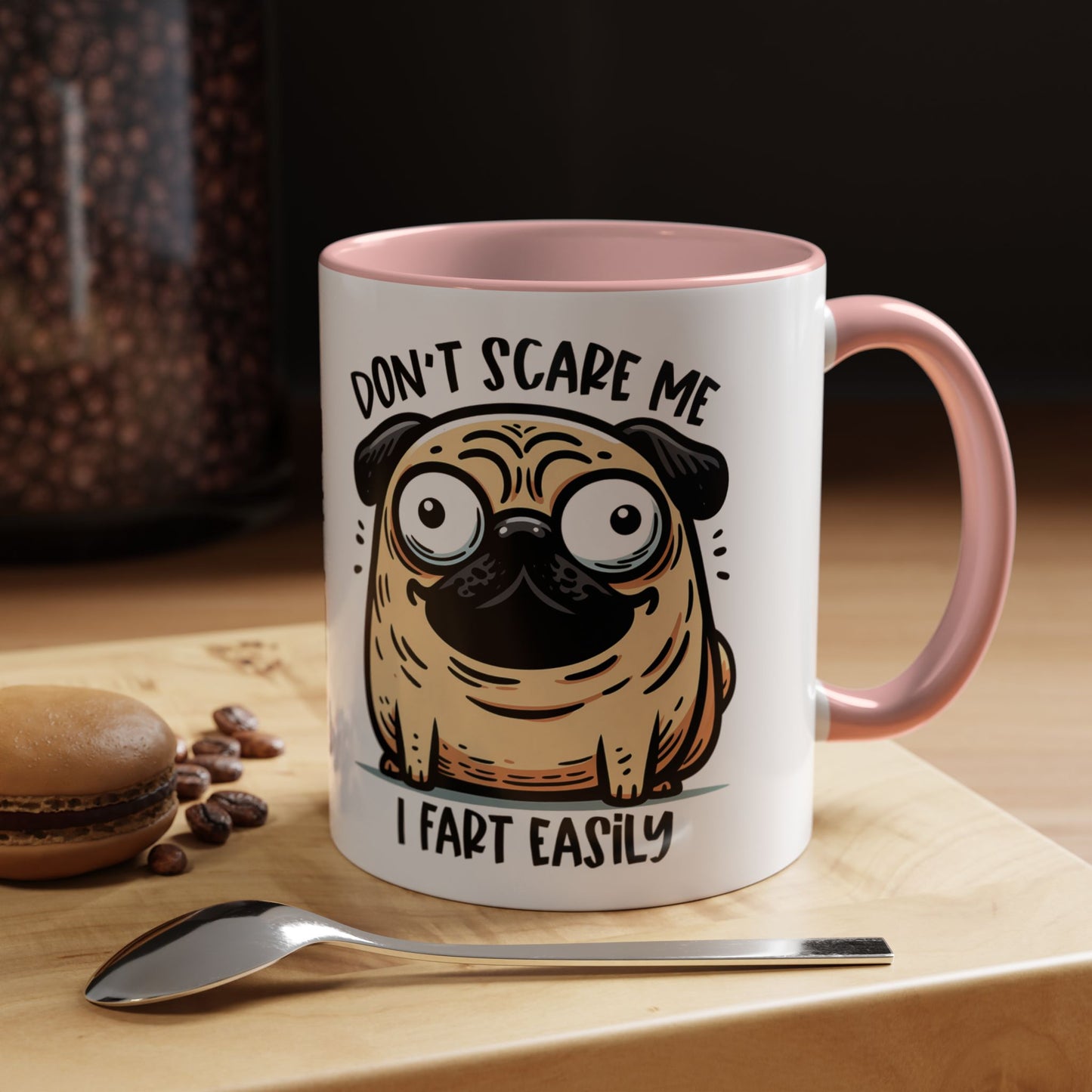 Don't Scare me Accent Coffee Mug (11, 15oz)