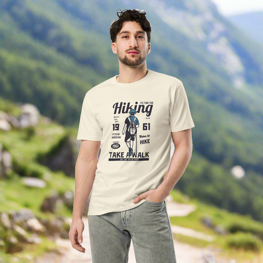 Hiking Unisex premium t-shirt