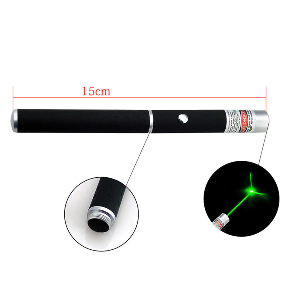 3 Packs 900Mile Laser Pointer Pen Green Blue Red Light Visible Beam Lazer