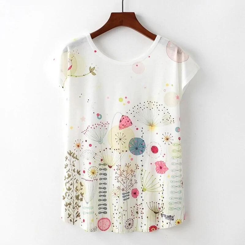 KaiTingu Summer Novelty Women T-shirt